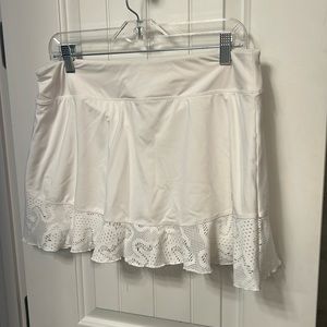 FILA white tennis skirt. Size L